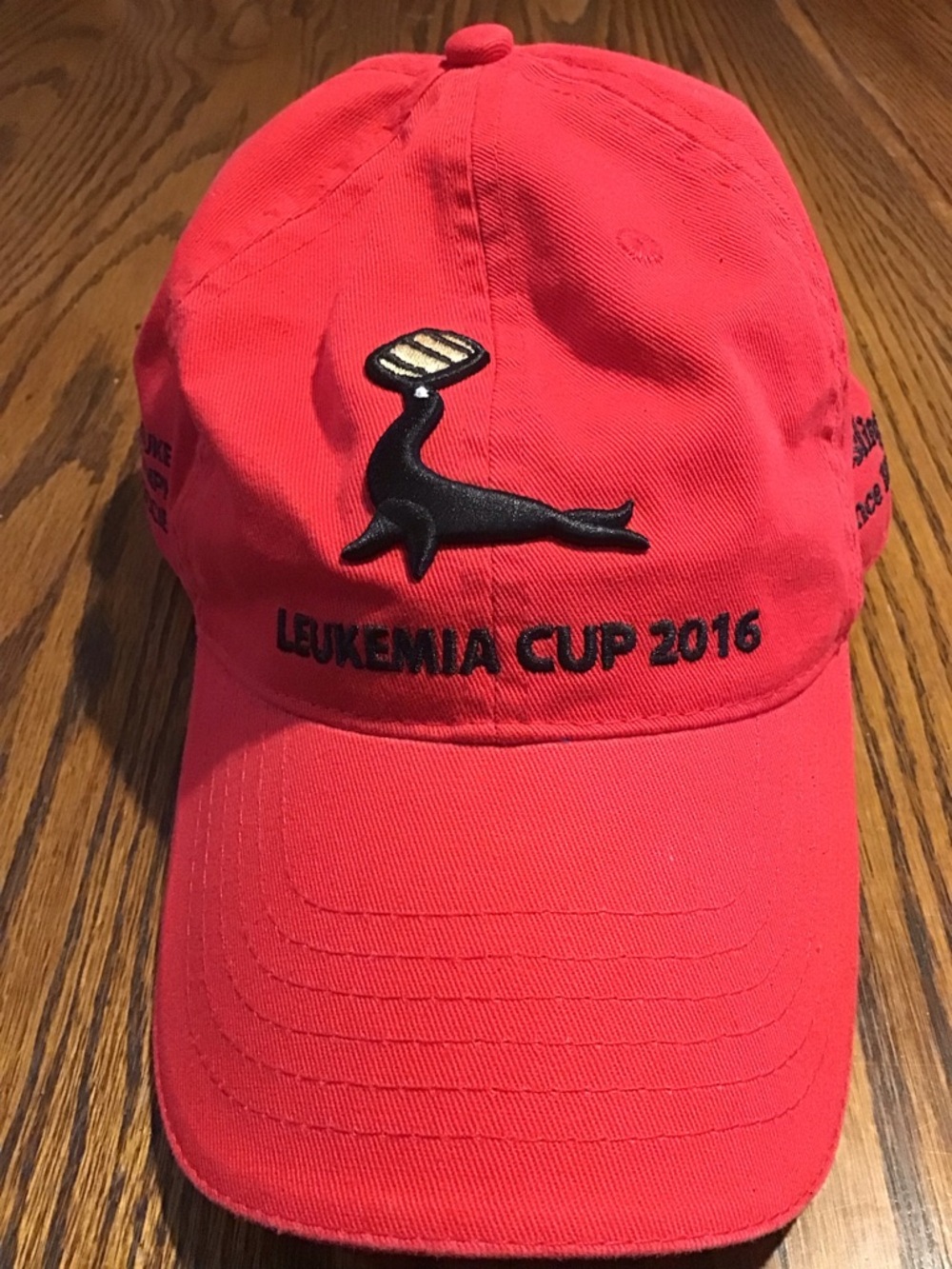 Leukemia Cup 2016 Red Baseball Cap